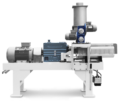 Extrudeuse à double vis pour le traitement des aliments